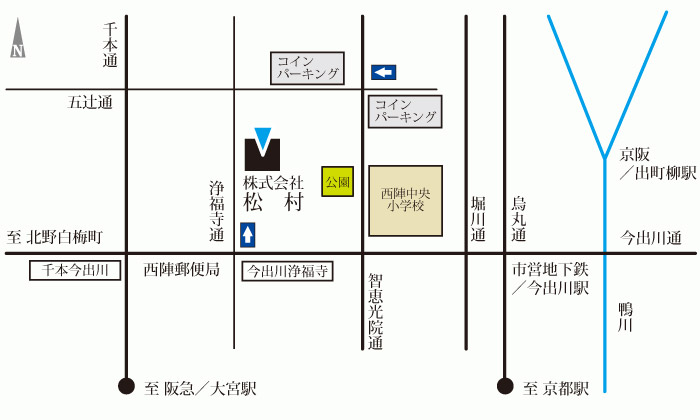 株式会社松村　アクセスマップ